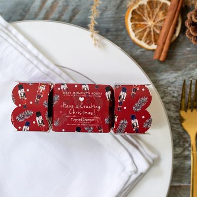 Clearance - Nutcracker Mini Moments Heart Shaped Soap Trio Set