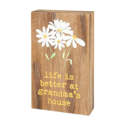 Grandma&#39;s House Flowery Block