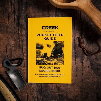 Bug Out Bag Recipe Book Pocket Field Guide