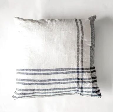 Side Stripe Pillow 18”