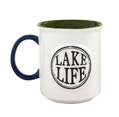 Lake Stamp Oversized Mug