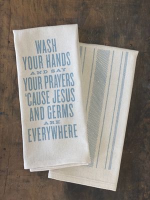 Wash Your Hands Kitchen Towel