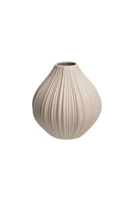 Vase Vintage Cream Round 3.5”