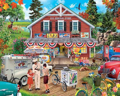 Good Humor General Store Puzzle 1,000 pc