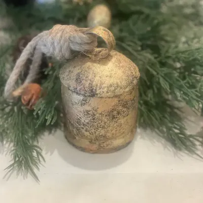 Antique Gold Bell 3 3/4”