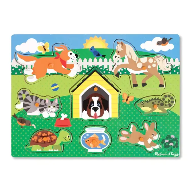 Pets Peg Puzzle