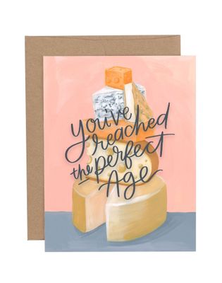 Birthday Cheese Greeting Card