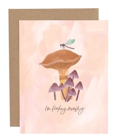 Feeling Mushy Love Greeting Card