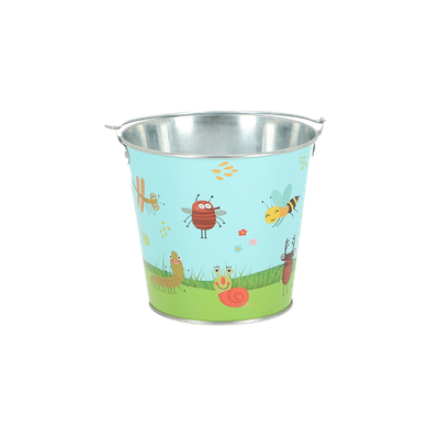 Children&#39;s Metal Bucket Insects