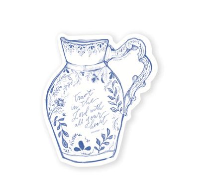 Trust in the Lord Pot Sticker
