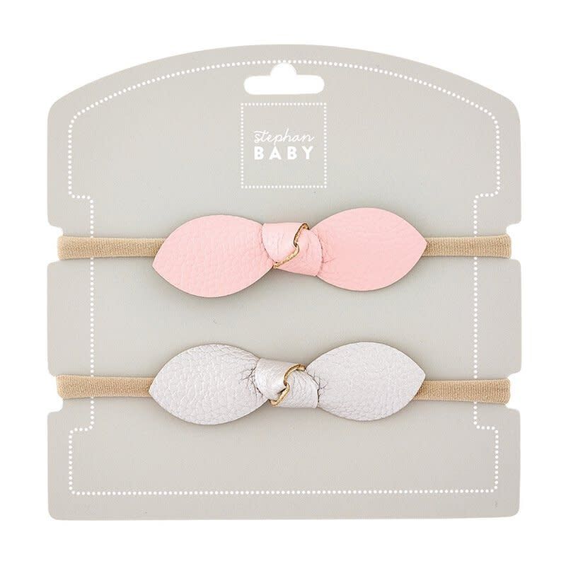 Headband Set Pink/Silver