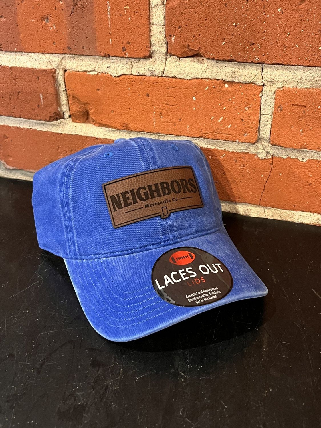 Neighbors Football Logo Hat Royal