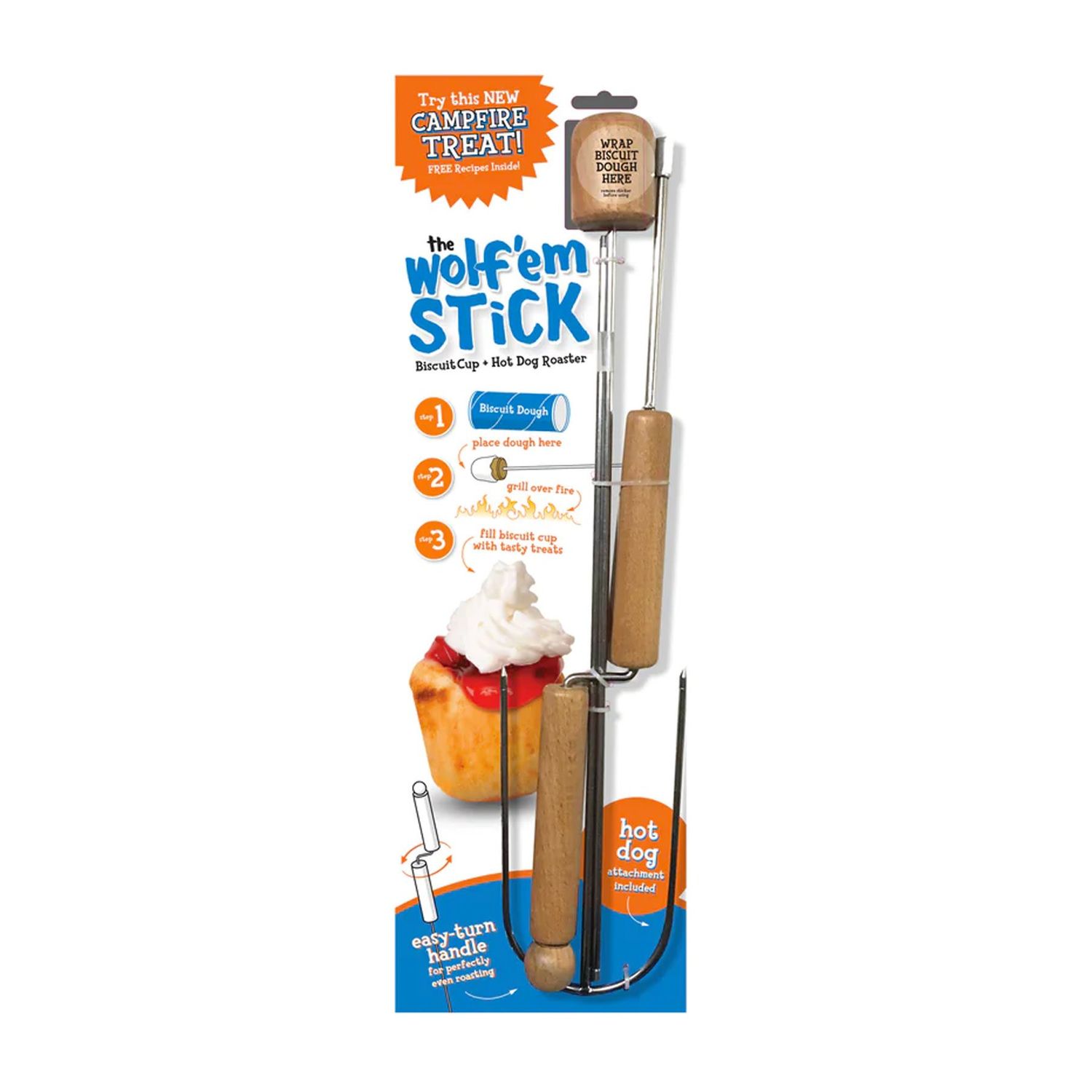 Wolf&#39;em Stick Biscuit Cup Roaster