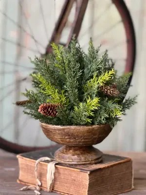 Prickly Pine Half Sphere 12”