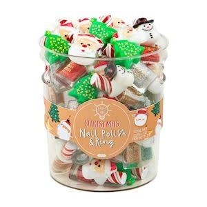 Christmas Nail Polish and Ring Set