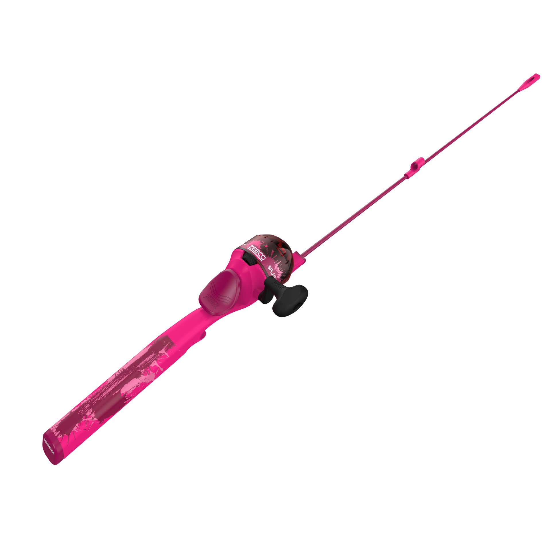 best little girl's fishing pole Kids Pink - 40 Pc Kids Fishing Rod and Reel Combos friendly set features a pre WIDDEN Kids Fishing Pole, Portable