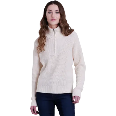 Norda 1/4 Zip Sweater Stone L