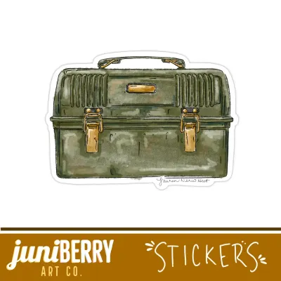 Lunch Box / Tackle Box Sticker