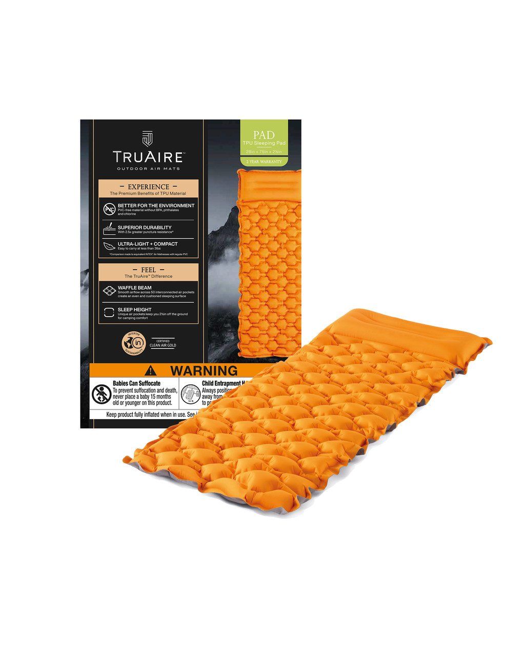 Camping Mat Truaire Laminated