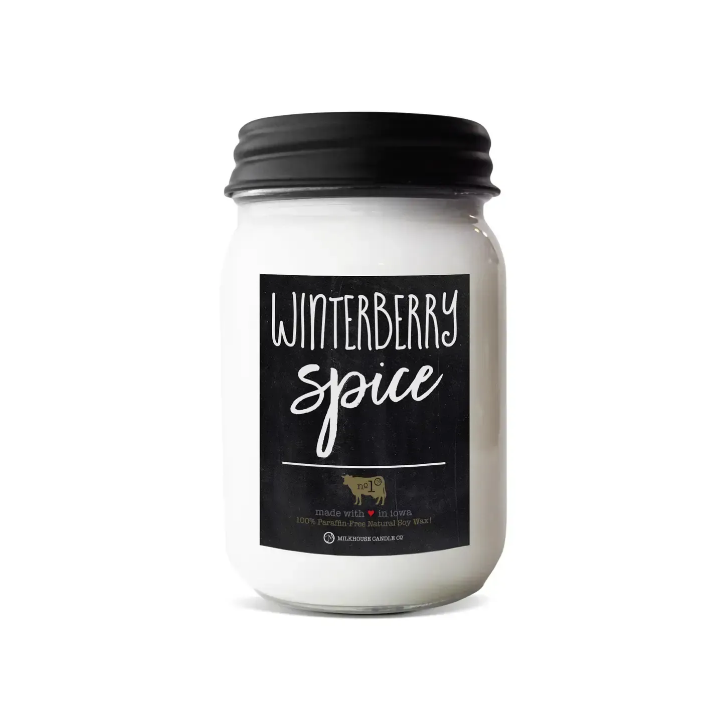 Winterberry Spice 13 oz by Milkhouse Candle Co.