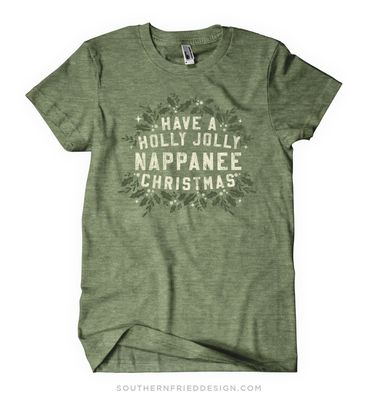 Nappanee Holly Jolly Christmas Shirt - SM