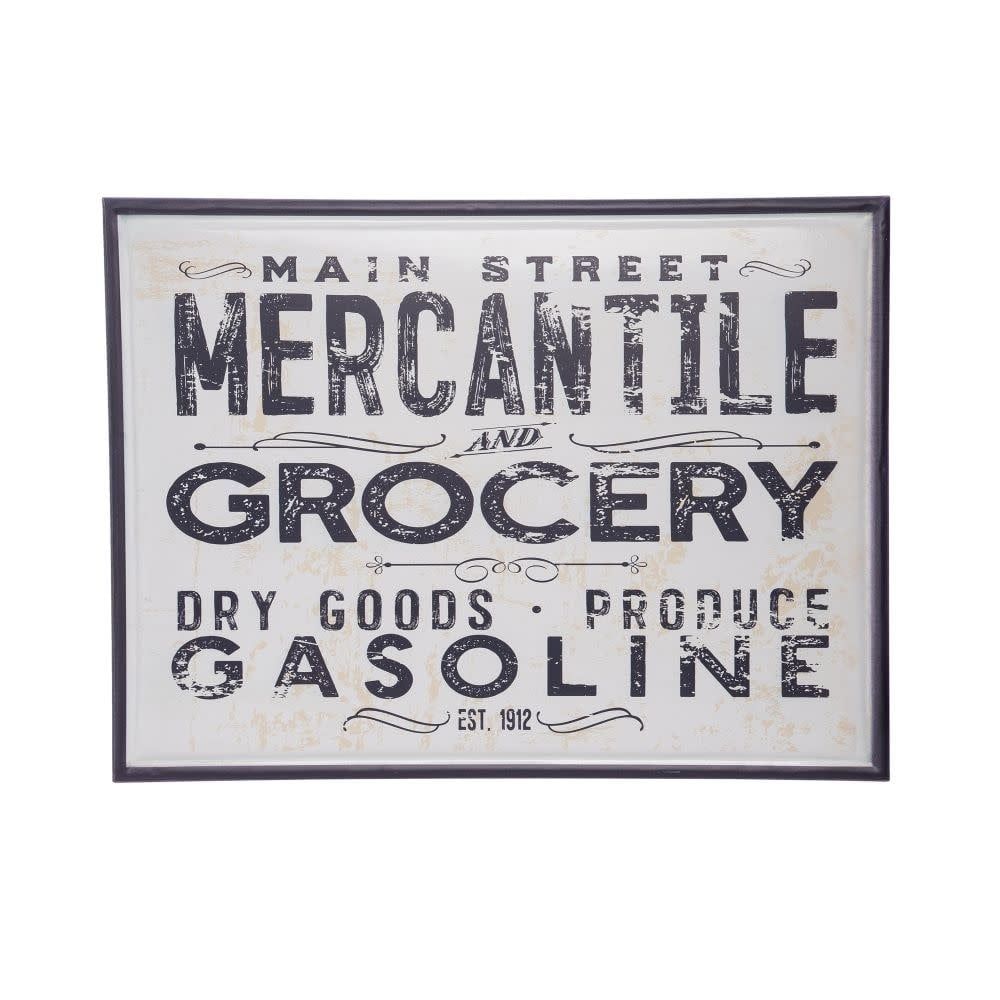 Metal Mercantile Sign