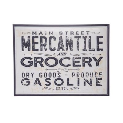 Metal Mercantile Sign