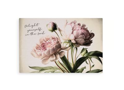 Delight Yourself Wooden Postcard 4 x 6