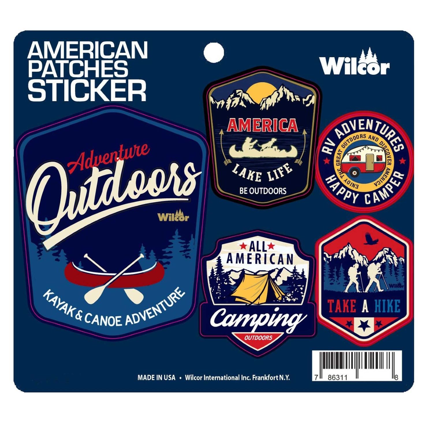 American Patches Sticker Set