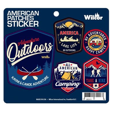 American Patches Sticker Set