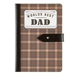 Best Dad Linen Journal