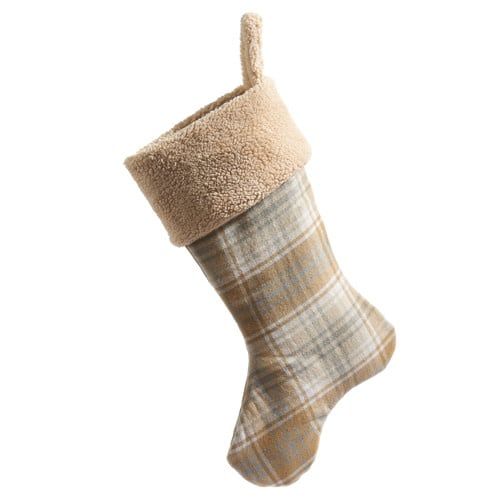 Plaid Stocking 20”