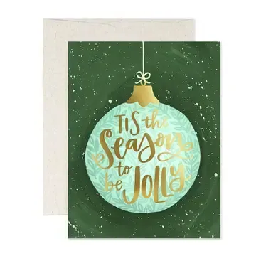 Jolly Ornament - Christmas Card