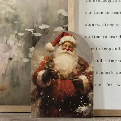 Vintage Santa Arch 16 x 23