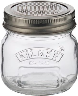 Storage Jar and Fine Grater Lid 8.5 oz
