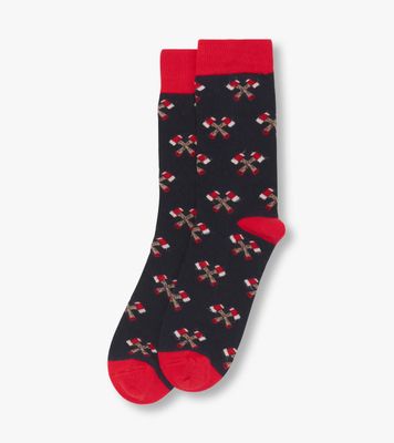 Axes Men’s Crew Socks OS