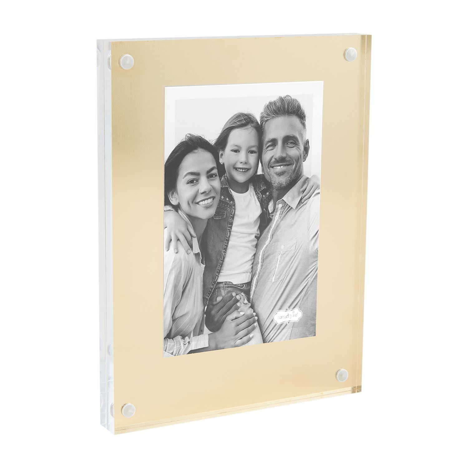 Brass Acrylic Frame 5x7