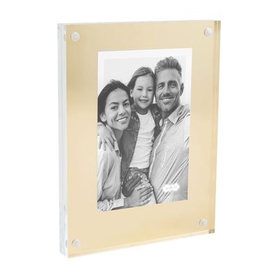 Brass Acrylic Frame 5x7