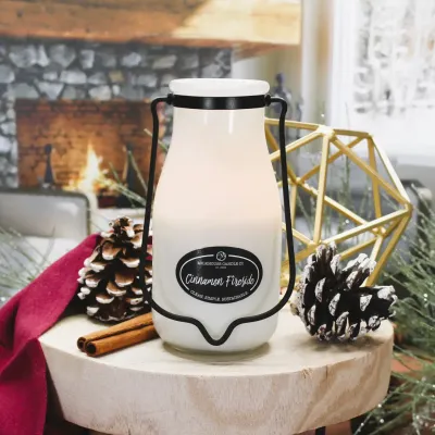 Cinnamon Fireside 14 oz by Milkhouse Candle Co.