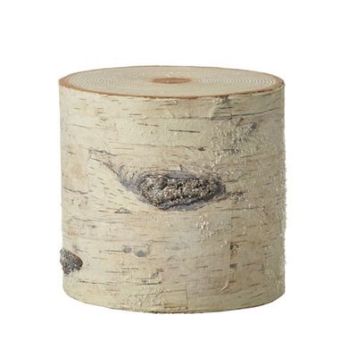 Glittered Birch Riser 6.25”