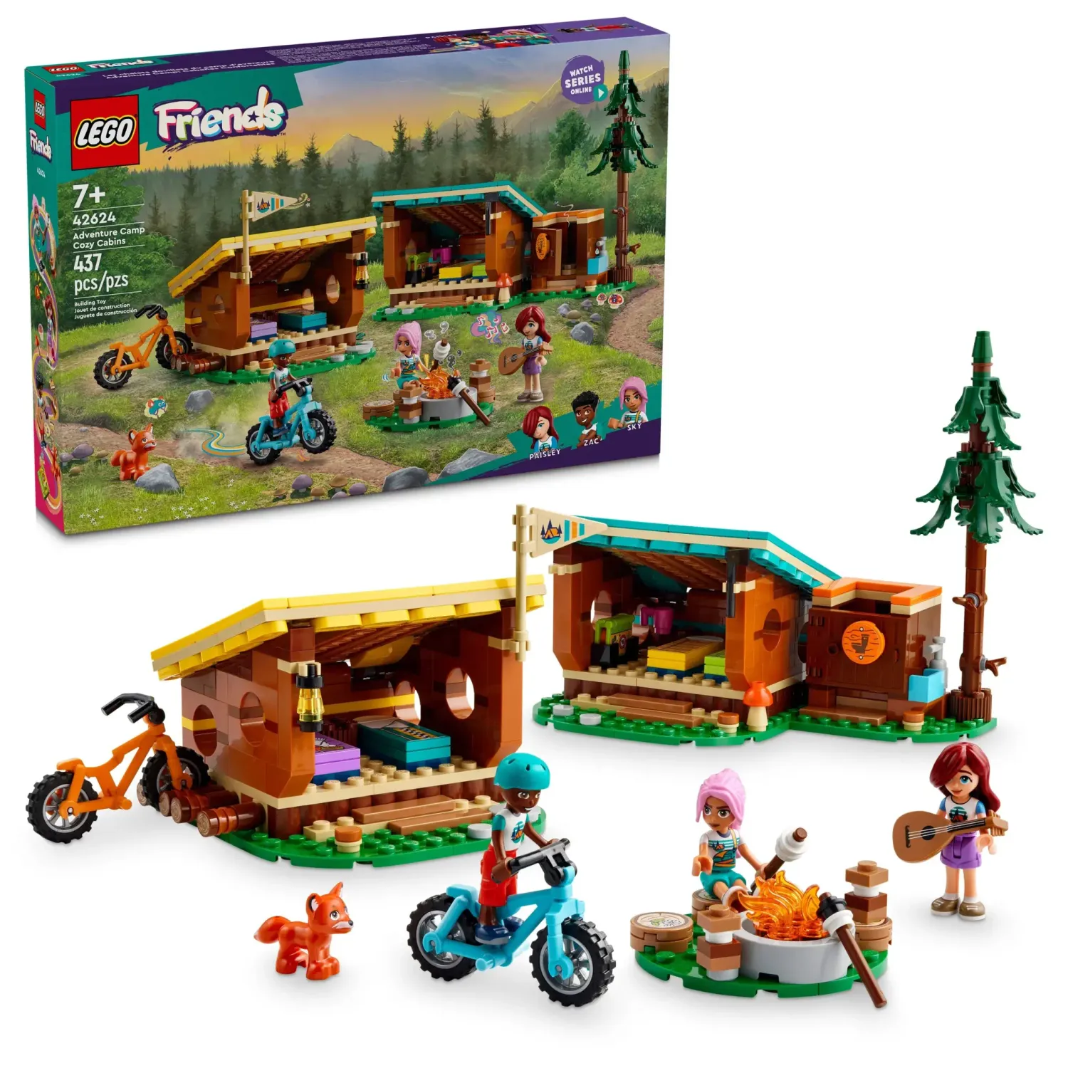 Adventure Camp Cozy Cabins LEGO