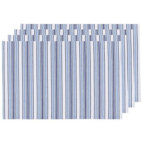 Second Spin Horizon Stripe Placemats Set of 4