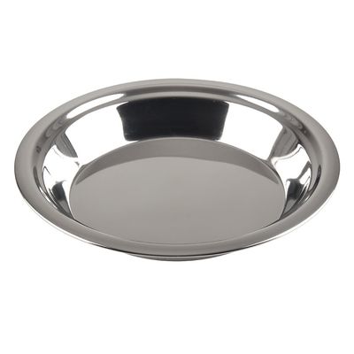 9” Pie Pan Stainless Steel