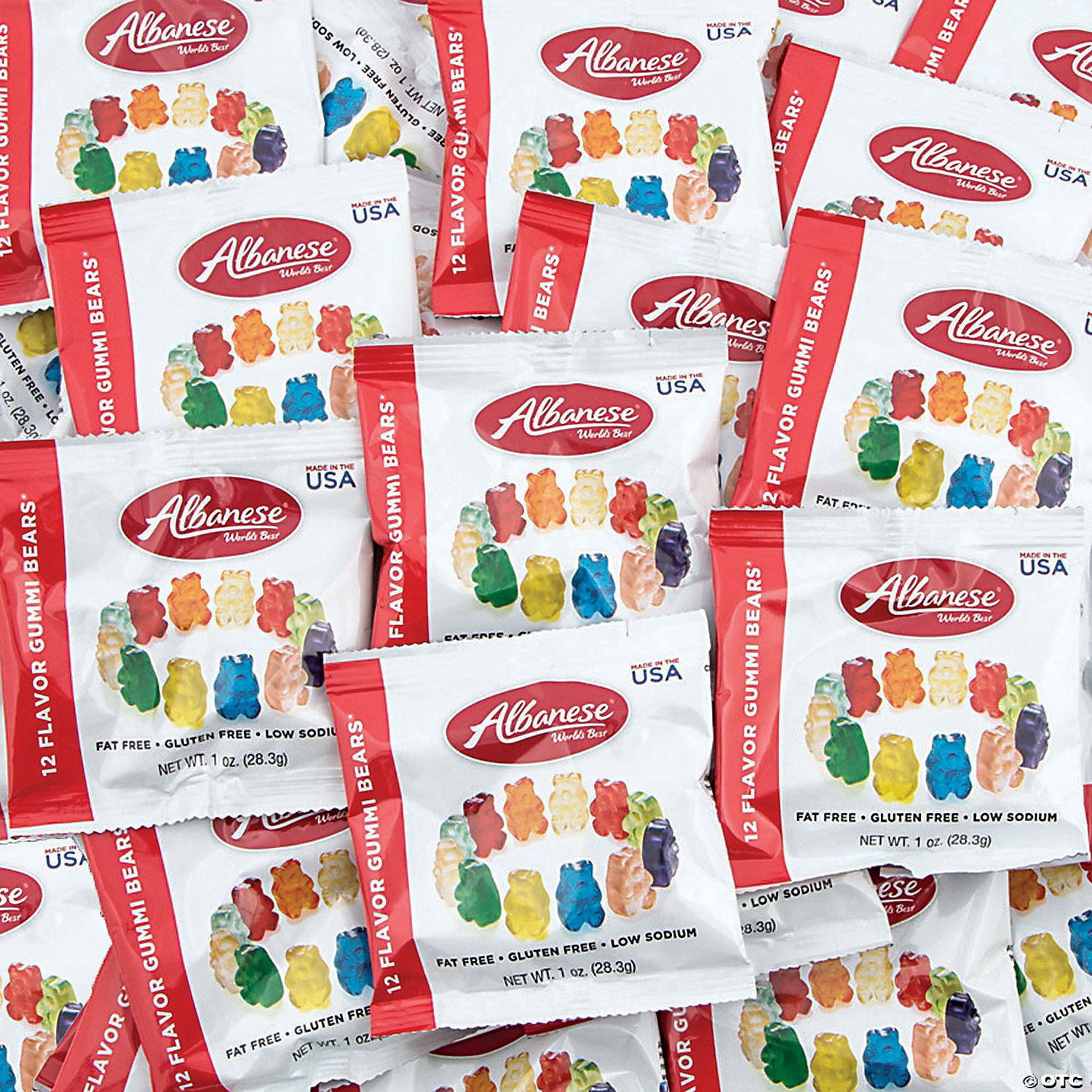 Albanese 12 Flavor Gummi Bear Cubs 0.5 oz