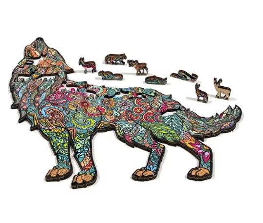 Wolf Wood Puzzle