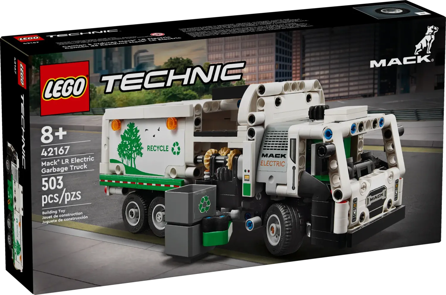 Mack LR Electric Garbage Truck LEGO