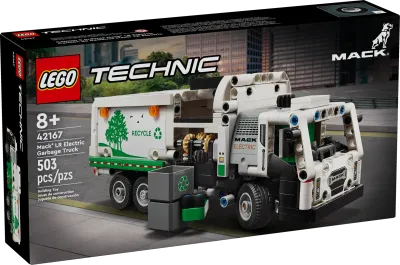 Mack LR Electric Garbage Truck LEGO