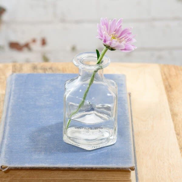 Glass Bottle Vase 3.75”