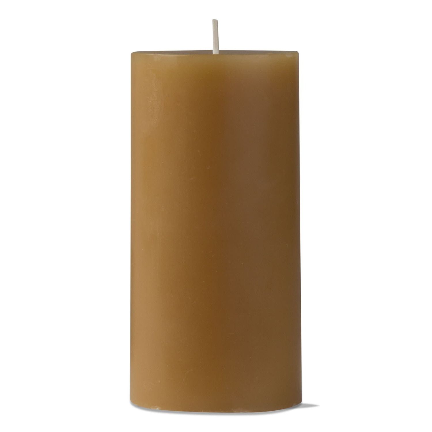 Honey Color Pillar Candle, 3&quot; x 6&quot;