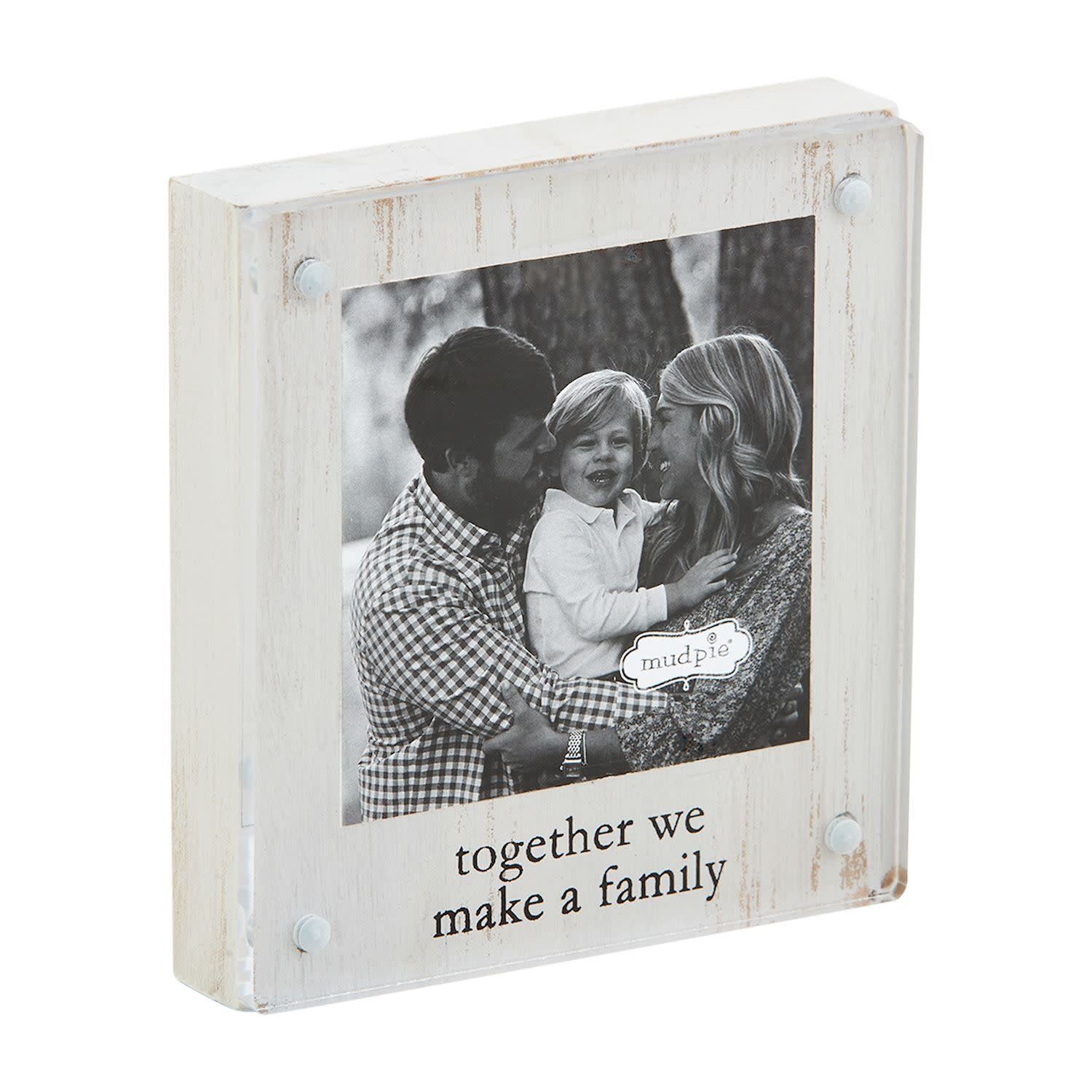 Family Acrylic 4x4 Block Frame